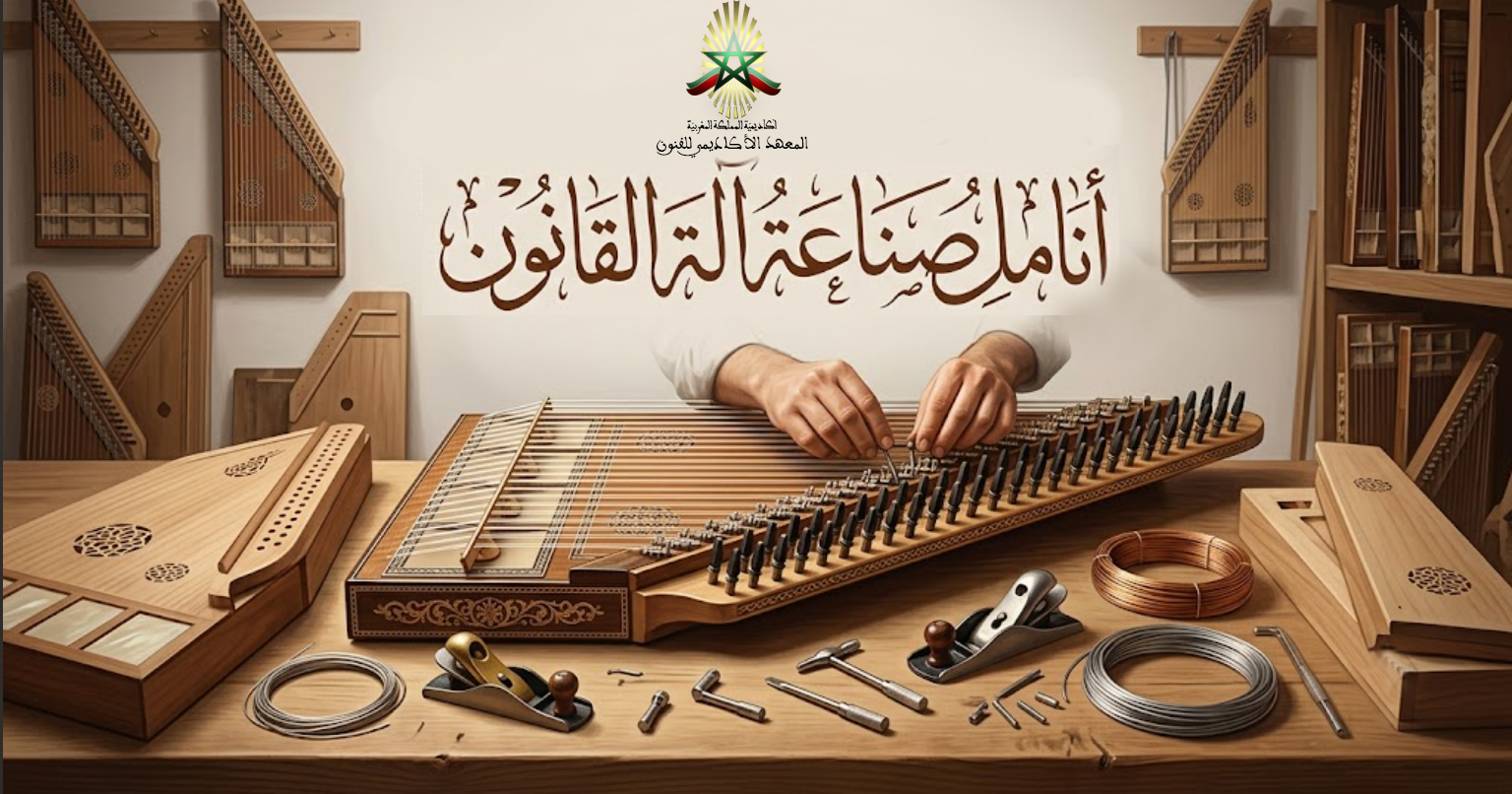 أنامل صناعة آلة القانون